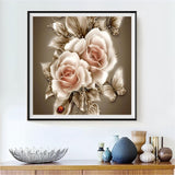 Flower 5d Diy Diamond Painting Kits UK Handwork Hobby VM1101