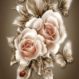 Flower 5d Diy Diamond Painting Kits UK Handwork Hobby VM1101