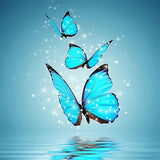 Butterfly 5d Diy Diamond Painting Kits UK Handwork Hobby IT488598417