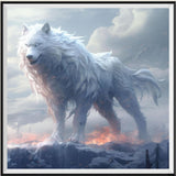 Wolf 5d Diy Diamond Painting Kits UK Handwork Hobby FL8276