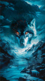 Wolf 5d Diy Diamond Painting Kits UK Handwork Hobby FL8337