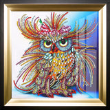 Special Shape Owl 5d Diy Diamond Painting Kits UK HD90018