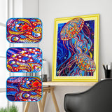 Half Drill Dream Jellyfish Diamond Painting Kits HD90038