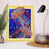 Half Drill Dream Jellyfish Diamond Painting Kits HD90038