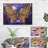 Special Shape Butterfly 5d Diy Diamond Painting Kits UK HD90046