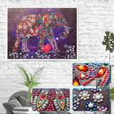 Half Drill Elephant Diamond Painting Kits HD90065