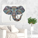 Half Drill Elephant Diamond Painting Kits HD90068
