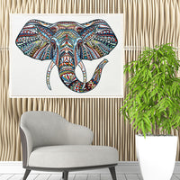 Half Drill Elephant Diamond Painting Kits HD90068