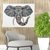 Half Drill Elephant Diamond Painting Kits HD90068