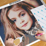 Photo Custom 5d Diy Diamond Painting Kits UK Handwork Hobby NA0616
