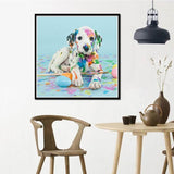 Dog 5d Diy Diamond Painting Kits UK Handwork Hobby SS180112748