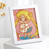 Easy For Kids Diamond Painting Kits Beginners Art Crafts With Frame DP8003