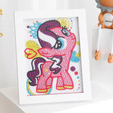 Easy For Kids Diamond Painting Kits Beginners Art Crafts With Frame DP8005