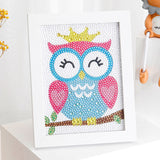 Easy For Kids Diamond Painting Kits Beginners Art Crafts With Frame DP8010