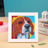 Easy For Kids Diamond Painting Kits Beginners Art Crafts With Frame DP8034