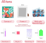 Easy For Kids Diamond Painting Kits Beginners Art Crafts With Frame DP8065