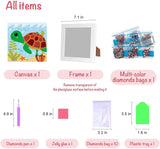 Easy For Kids Diamond Painting Kits Beginners Art Crafts With Frame DP8067
