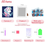 Easy For Kids Diamond Painting Kits Beginners Art Crafts With Frame DP8075