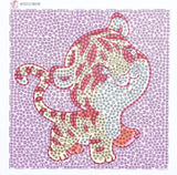 Easy For Kids Diamond Painting Kits Beginners Art Crafts With Frame DP8080
