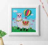 Easy For Kids Diamond Painting Kits Beginners Art Crafts With Frame DP8204