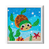 Easy For Kids Diamond Painting Kits Beginners Art Crafts With Frame DP8221