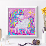 Easy For Kids Diamond Painting Kits Beginners Art Crafts With Frame DP8237