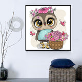 Owl 5d Diy Diamond Painting Kits UK Handwork Hobby DS138563782