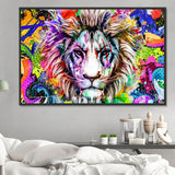 Lion 5d Diy Diamond Painting Kits UK Handwork Hobby DS210235744