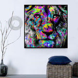 Lion 5d Diy Diamond Painting Kits UK Handwork Hobby DS211983314