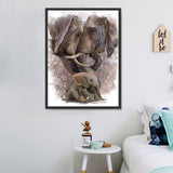Elephant 5d Diy Diamond Painting Kits UK Handwork Hobby DS227345171