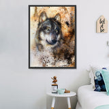 Wolf 5d Diy Diamond Painting Kits UK Handwork Hobby DS63349795