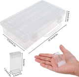 64 Grids 5D Diamond Painting Box Storage Containers Diamond With 200pcs Label Stickers DT9001