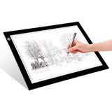 Portable Tracing LED Copy Board Light Box Ultra-Thin Adjustable USB Power For Drawing DT9004