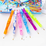 Handmade Resin Diamond Painting Pen With Glue Clay Various Tips DT9010