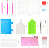 127pcs 5D DIY Diamond Painting Accessories And Tools Kits DT9013