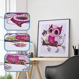 Special Shape Owl 5d Diy Diamond Painting Kits UK HD9037