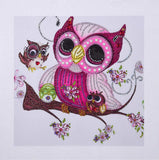 Special Shape Owl 5d Diy Diamond Painting Kits UK HD9037