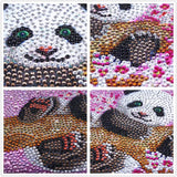 Special Shape Panda 5d Diy Diamond Painting Kits UK HD9041