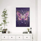 Special Shape Butterfly 5d Diy Diamond Painting Kits UK HD9060