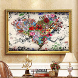 Heart 5d Diy Diamond Painting Kits UK Handwork Hobby VM20044
