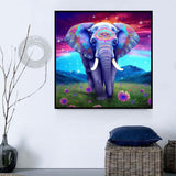 Elephant 5d Diy Diamond Painting Kits UK Handwork Hobby MJ1298