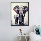 Elephant 5d Diy Diamond Painting Kits UK Handwork Hobby MJ1323
