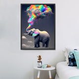 Elephant 5d Diy Diamond Painting Kits UK Handwork Hobby MJ1329
