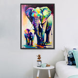 Elephant 5d Diy Diamond Painting Kits UK Handwork Hobby MJ1332