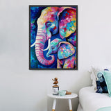Elephant 5d Diy Diamond Painting Kits UK Handwork Hobby MJ1333