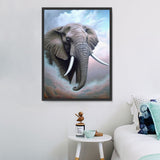 Elephant 5d Diy Diamond Painting Kits UK Handwork Hobby MJ1339