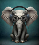 Elephant 5d Diy Diamond Painting Kits UK Handwork Hobby MJ1356
