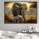 Elephant 5d Diy Diamond Painting Kits UK Handwork Hobby MJ1390