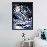 Wolf 5d Diy Diamond Painting Kits UK Handwork Hobby MJ1419
