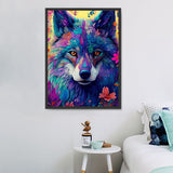 Wolf 5d Diy Diamond Painting Kits UK Handwork Hobby MJ1467